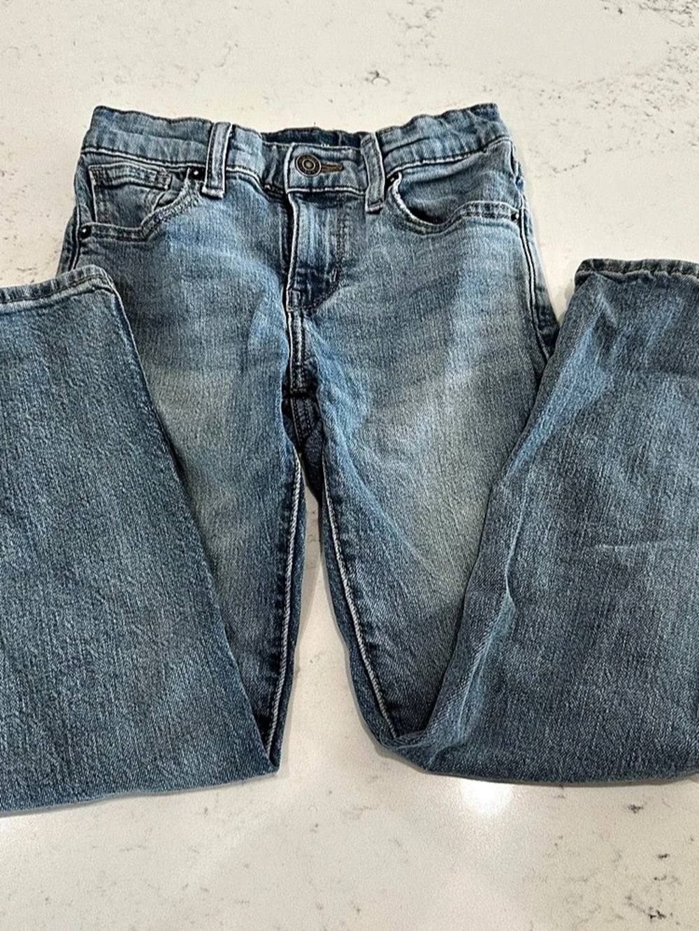 Old Navy Slim 360° Stretch Jeans for Girls Size 7 Blue